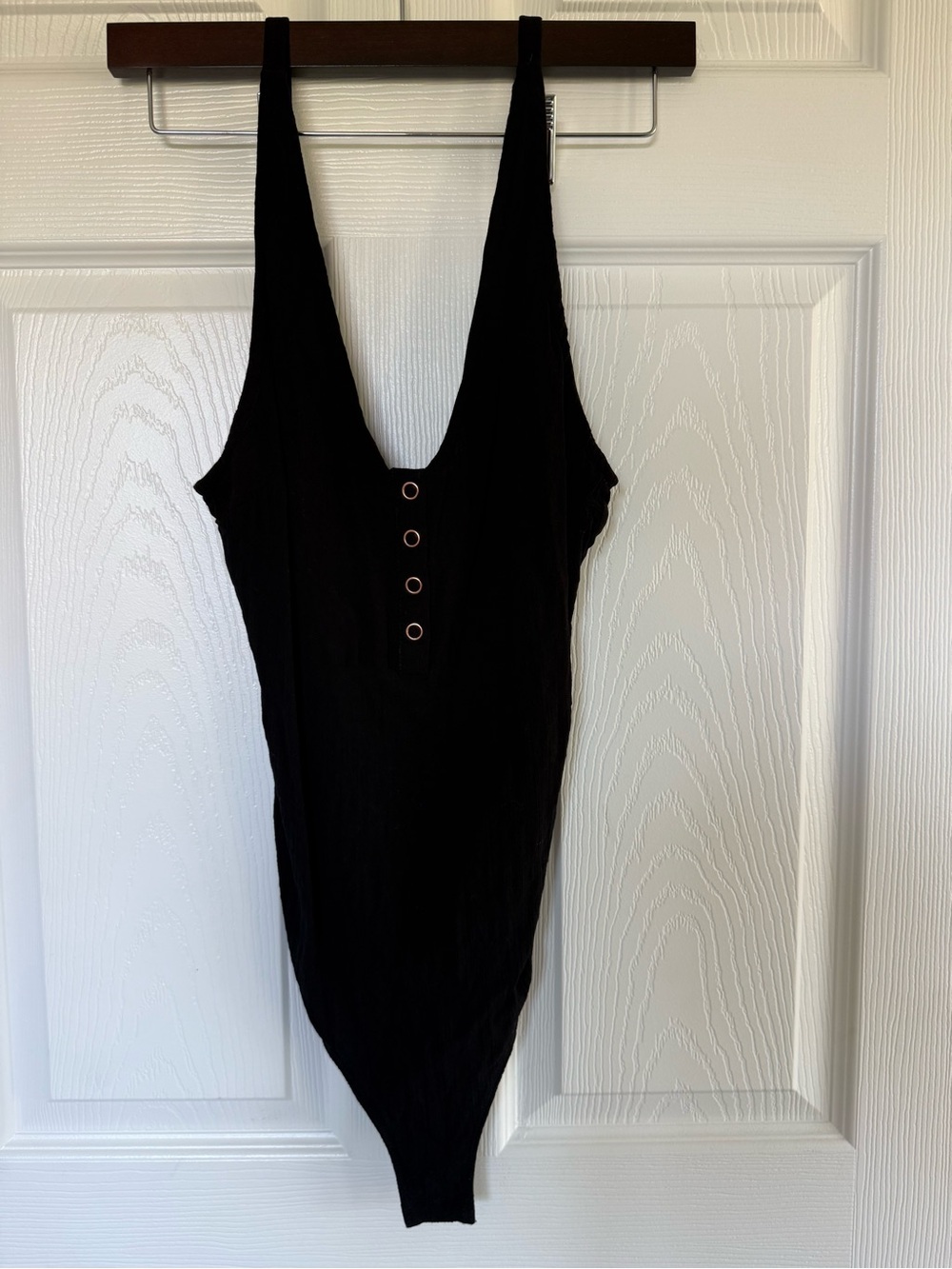 Free People black bodysuit